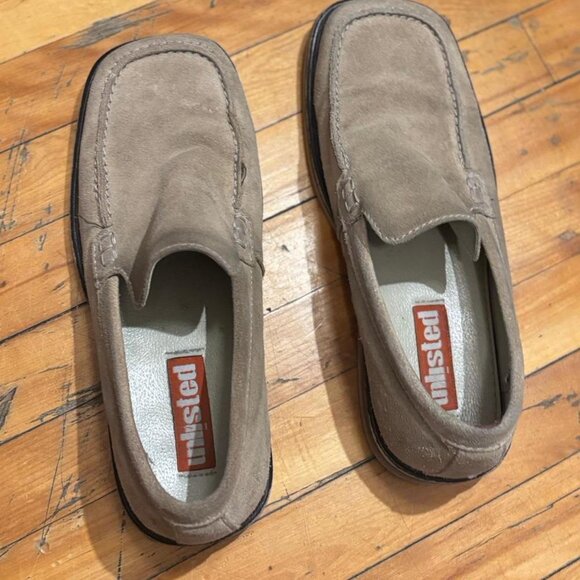 Y2K Unlisted Kenneth Cole Suede Loafers - Picture 1 of 6